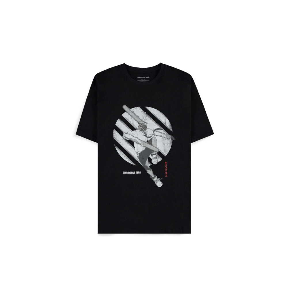 Chainsaw Man - Denji Mens Tshirt - Black